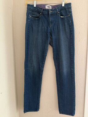 PAIGE Skyline Skinny Jeans 28 Medium Wash Stretch Denim